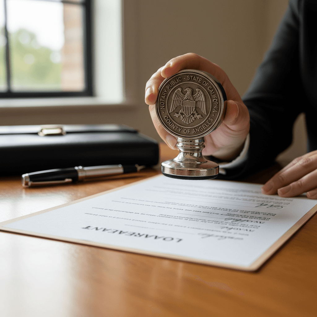 Power of Attorney notarization